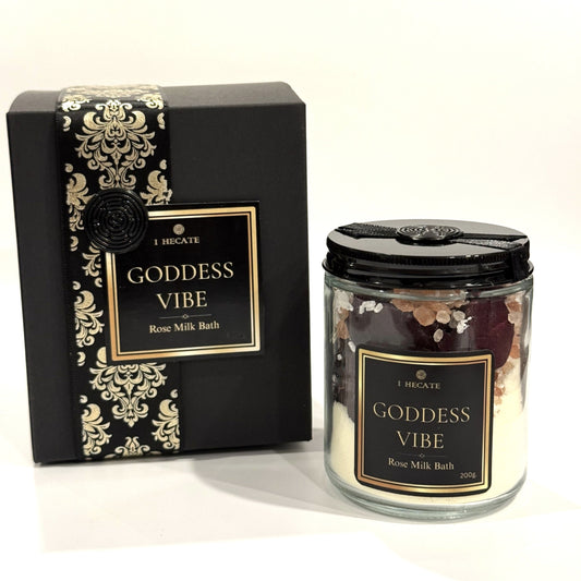 Goddess Vibe | Luxury Rose Milk Bath Salts