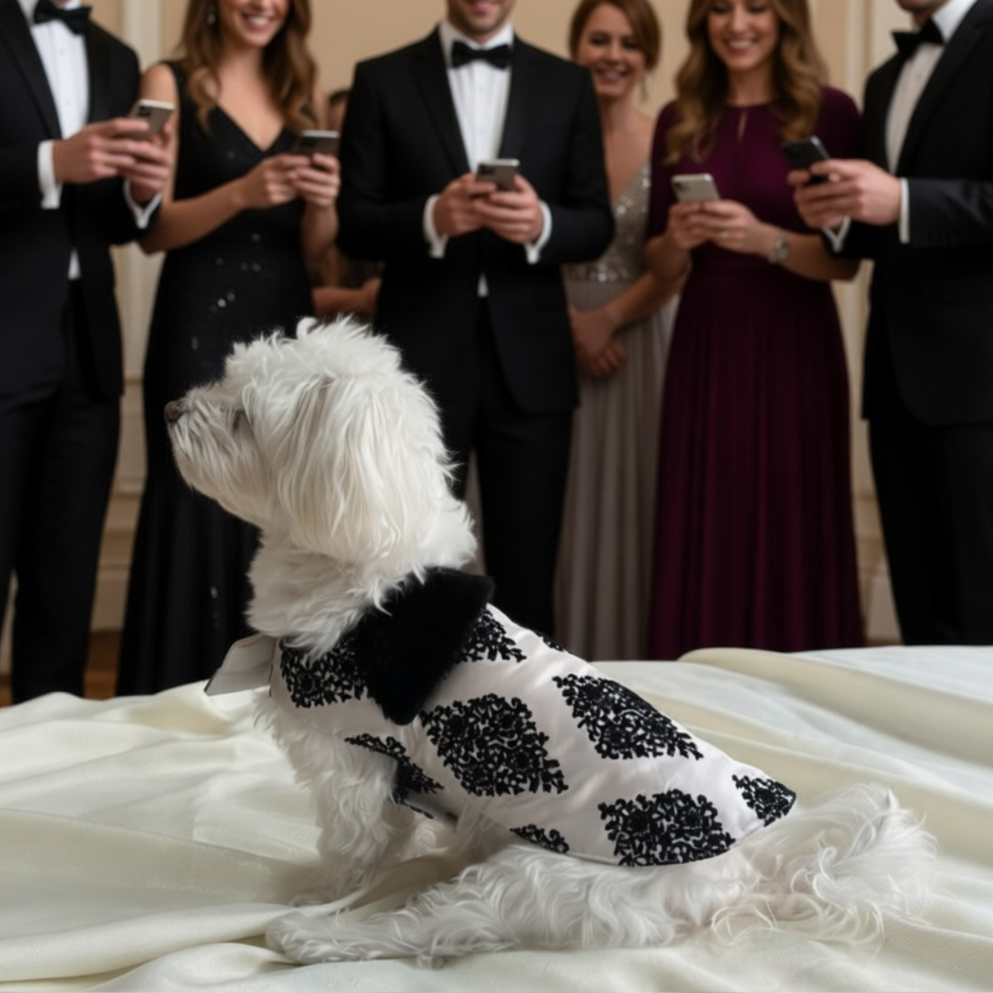 Evening Elegance Formal Dog Coat