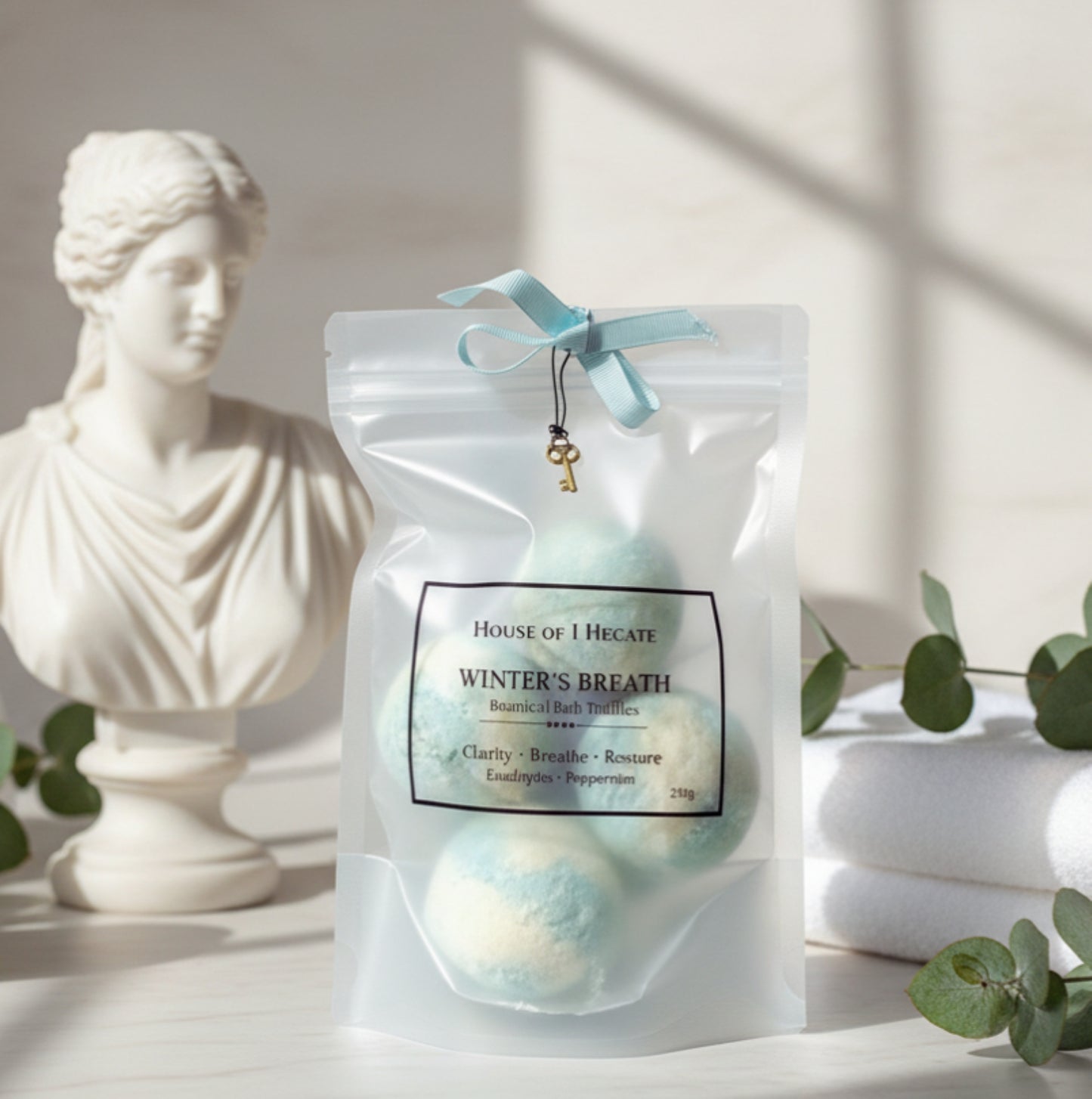 Winter's Breath | Aromatherapy Botanical Bath Truffles