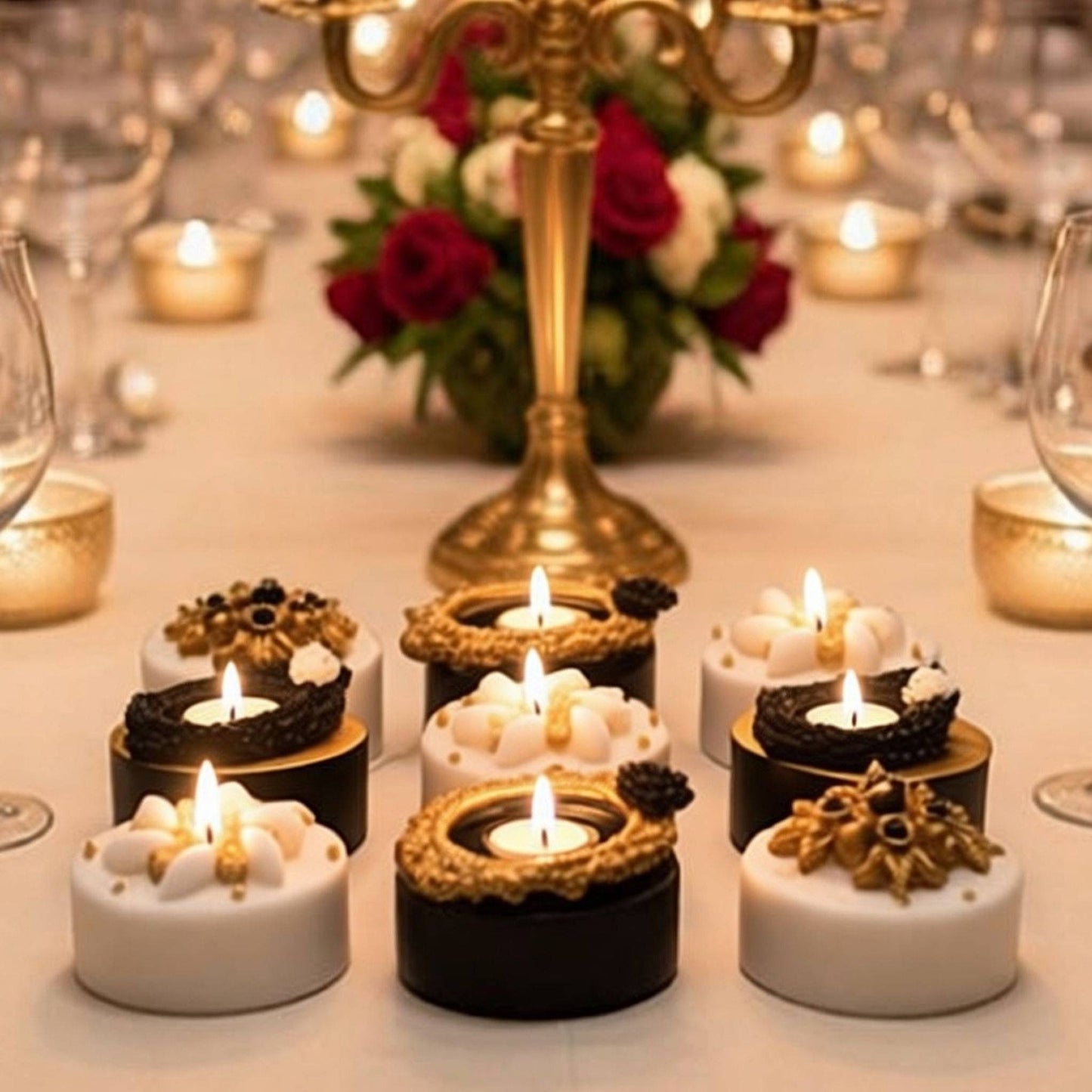 Dine like a Goddess -Tea Candle Set-
