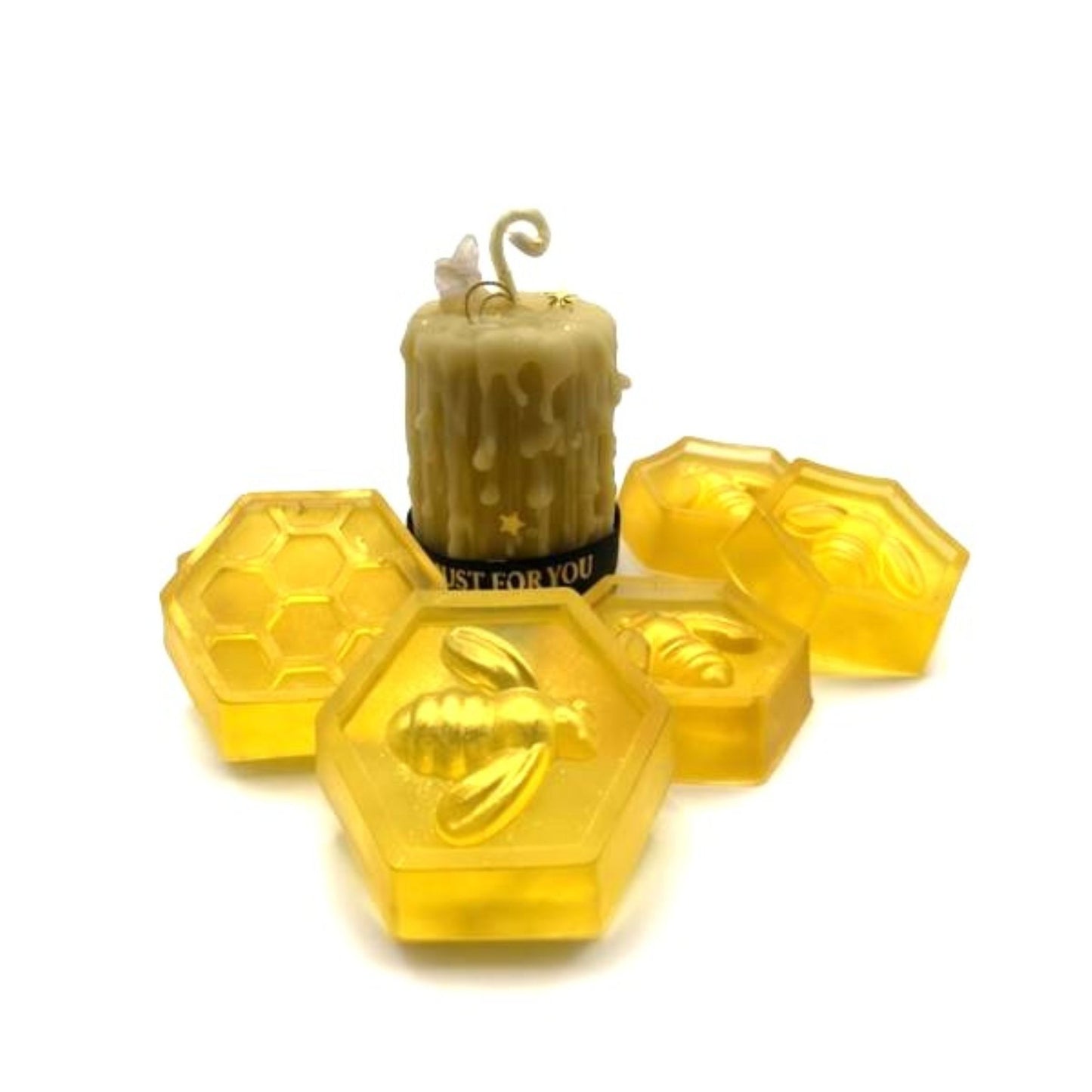 MAGICAL PACK FOR LITTLE HANDS -Mini Soaps & Beeswax Candle