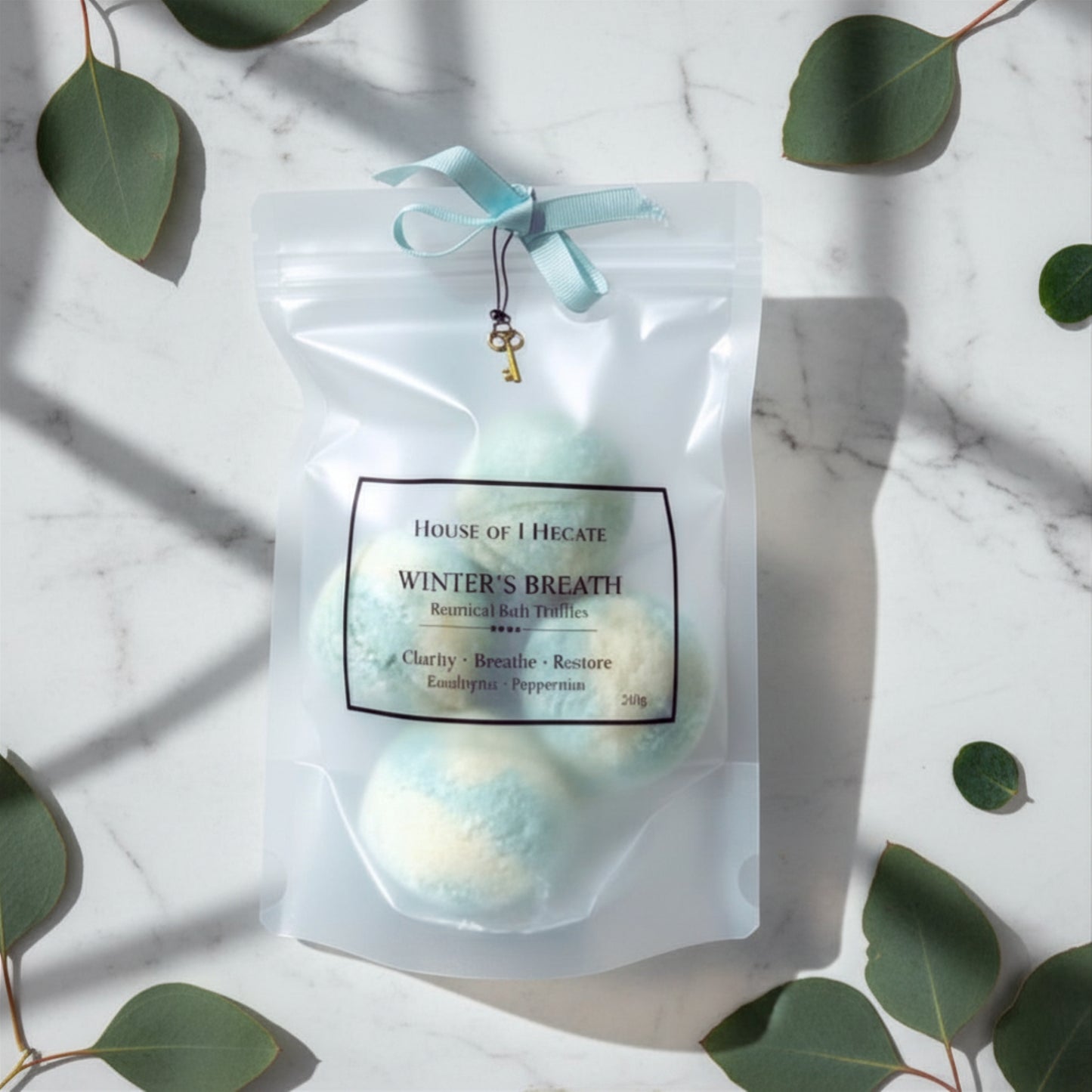 Winter's Breath | Aromatherapy Botanical Bath Truffles